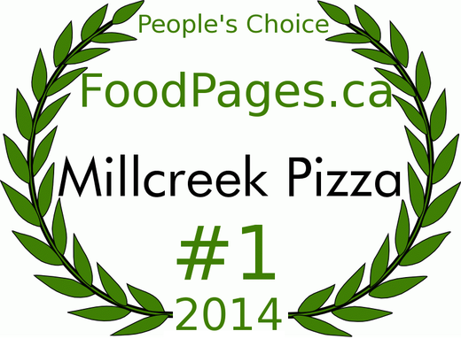 FoodPages.ca People's Choice #1, Millcreek Pizza