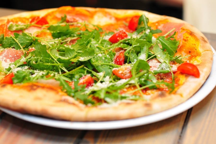 Vegetarian pizza